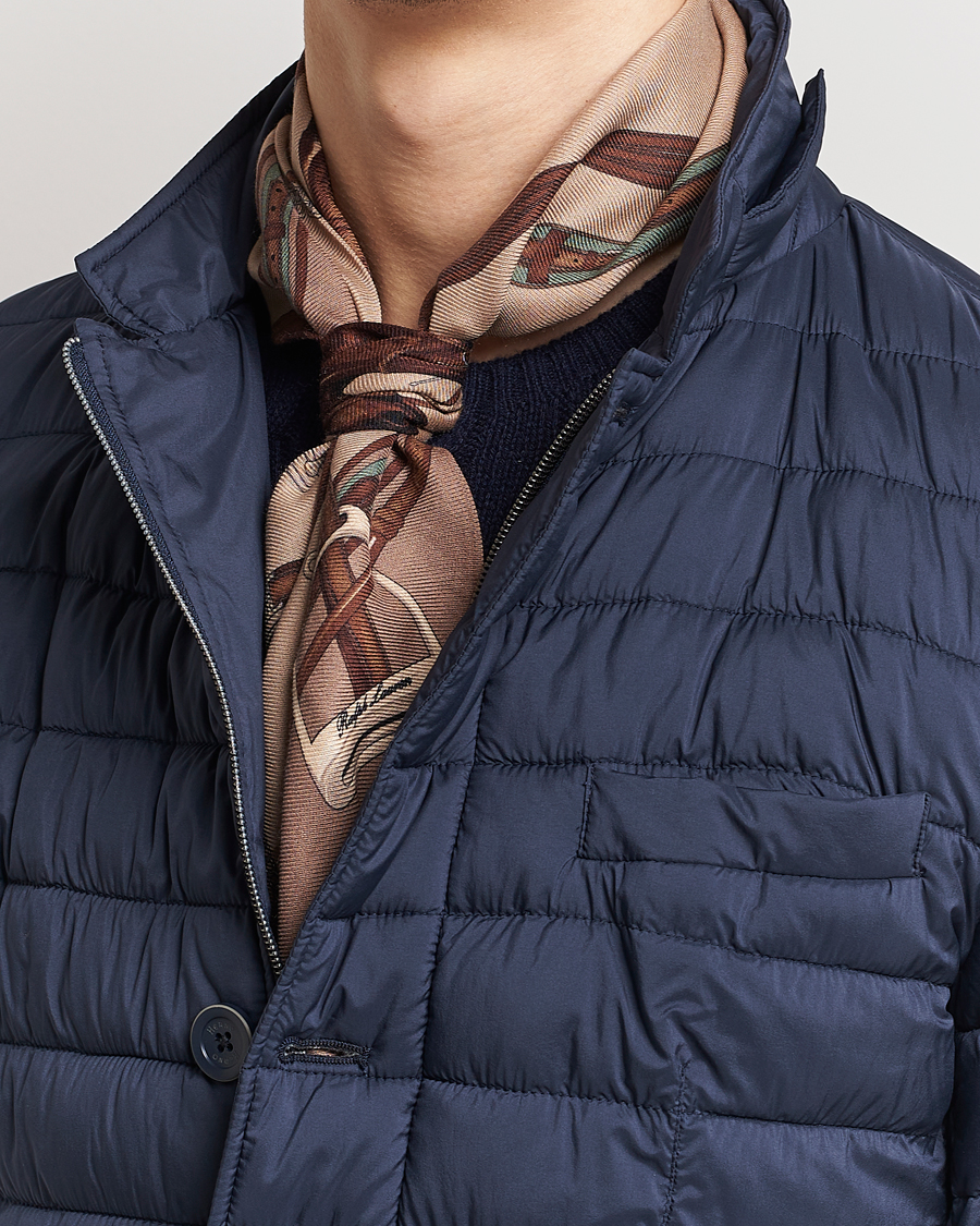 Herre | Ralph Lauren Purple Label Equestrian Cashmere Neckerchief Beige | Ralph Lauren Purple Label | Equestrian Cashmere Neckerchief Beige