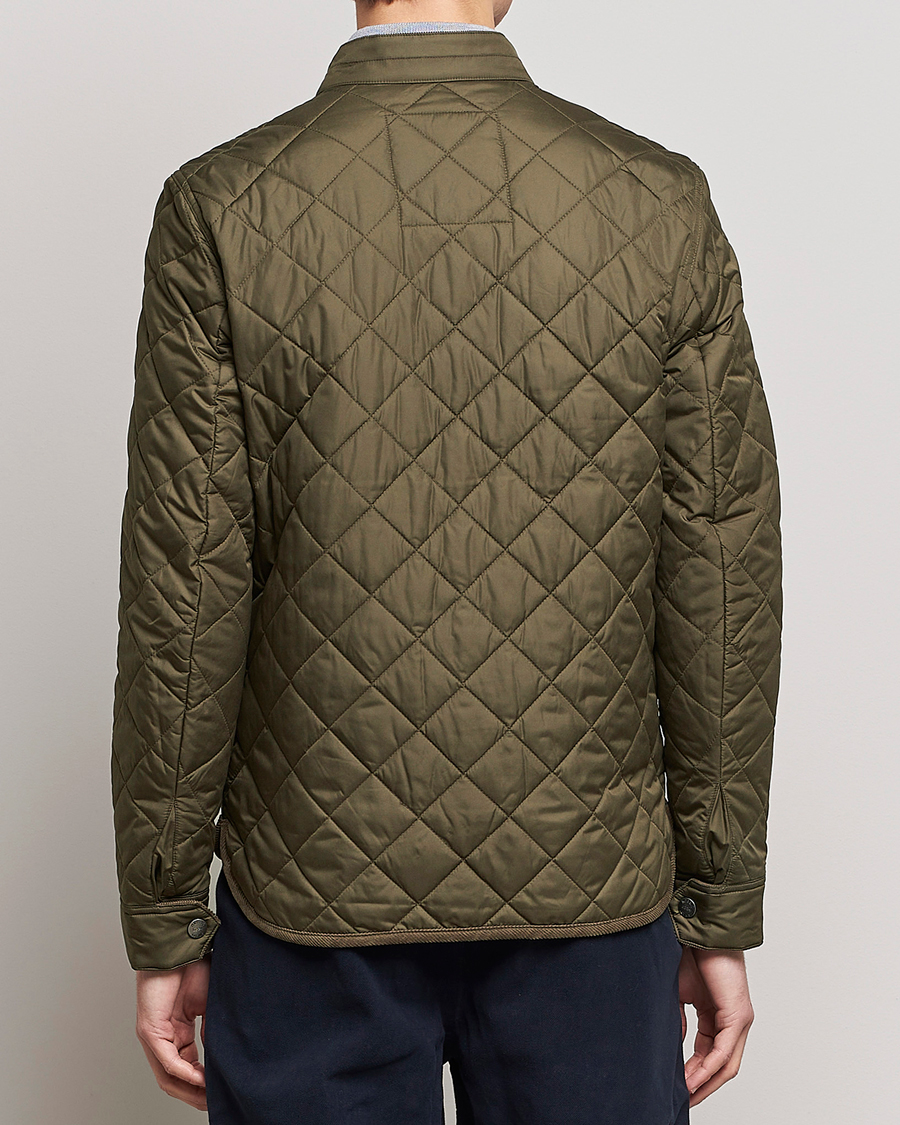 Herre | Jakker | Morris | Teddy Quilted Jacket Olive