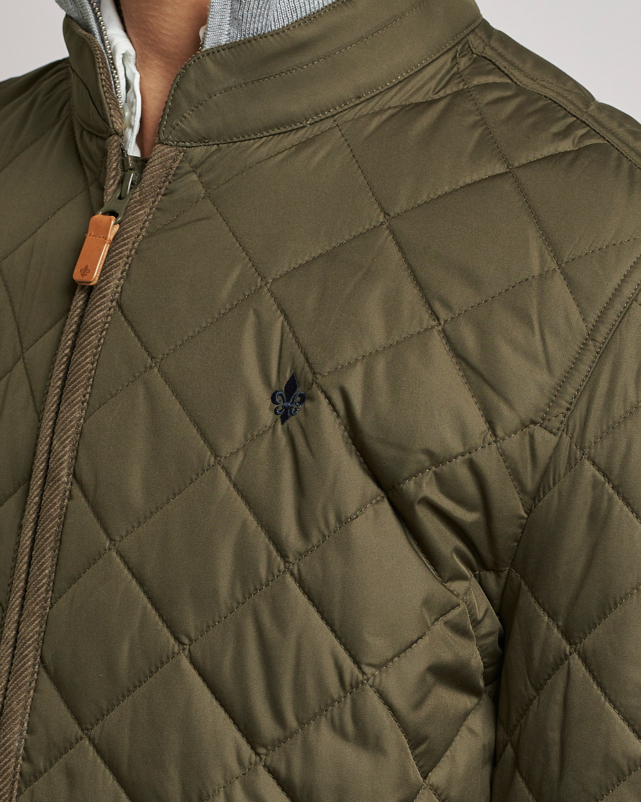Herre | Jakker | Morris | Teddy Quilted Jacket Olive