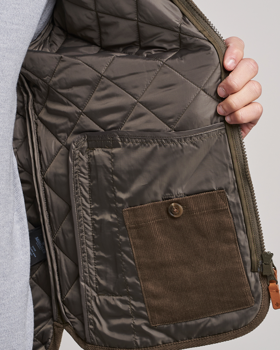 Herre | Jakker | Morris | Teddy Quilted Jacket Olive