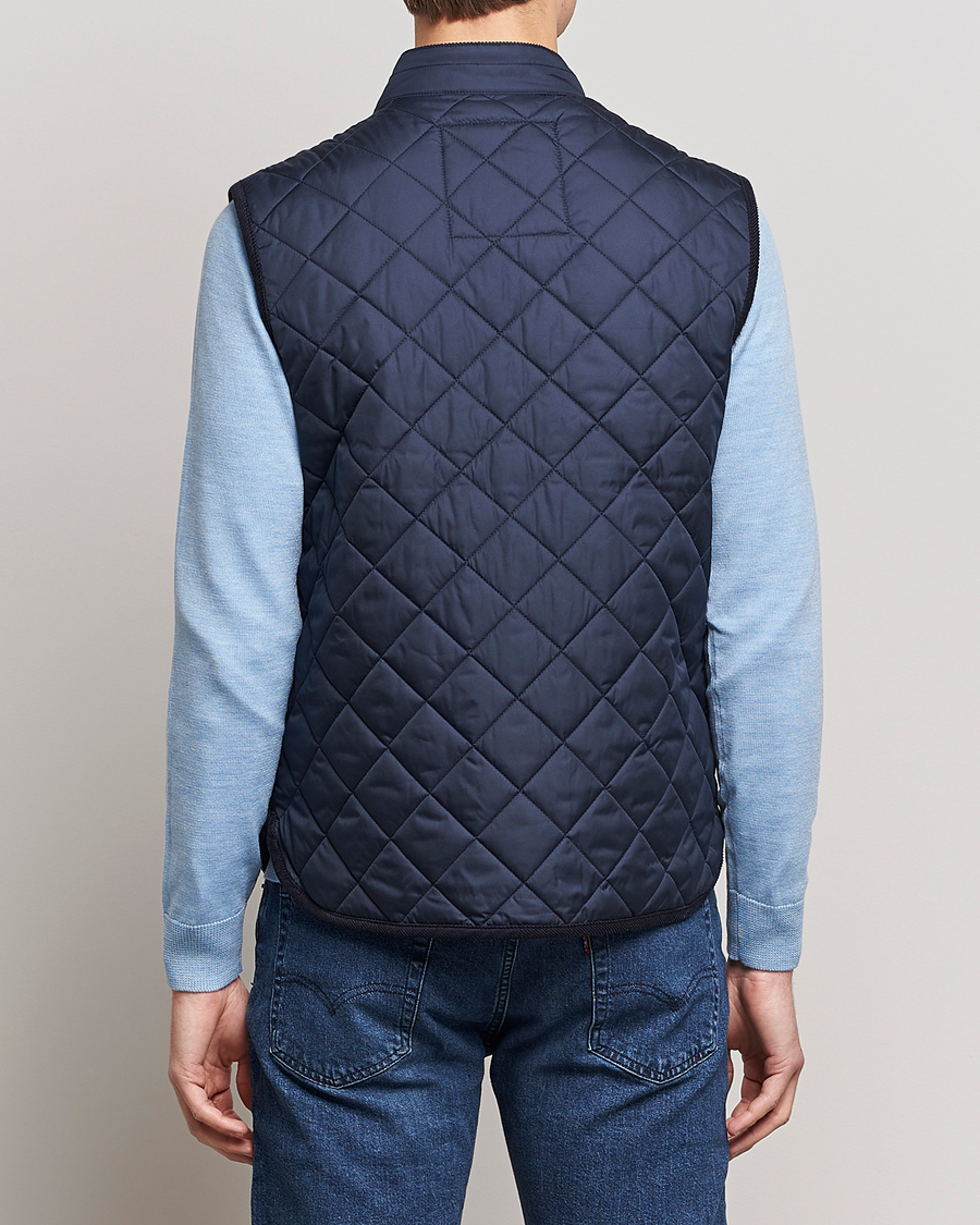 Herre | Morris Teddy Quilted Vest Old Blue | Morris | Teddy Quilted Vest Old Blue
