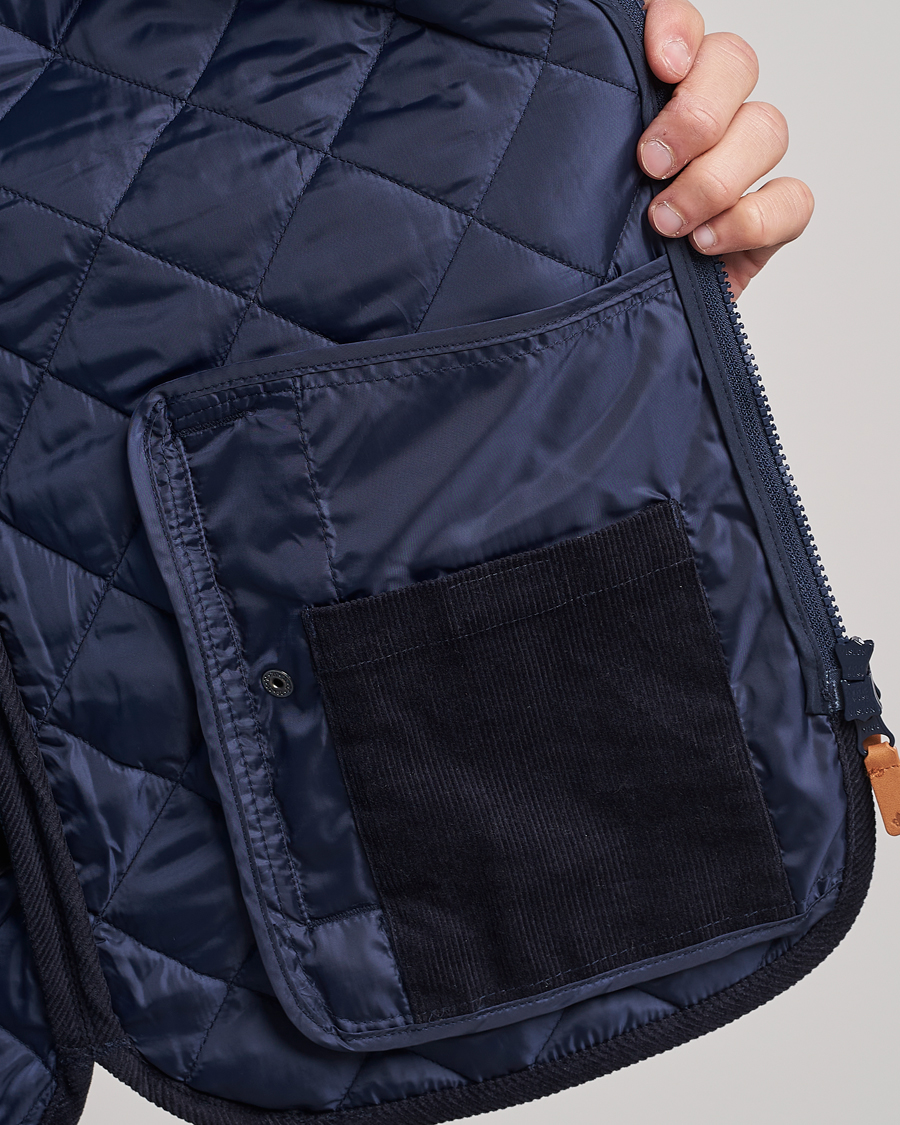 Herre | Morris Teddy Quilted Vest Old Blue | Morris | Teddy Quilted Vest Old Blue
