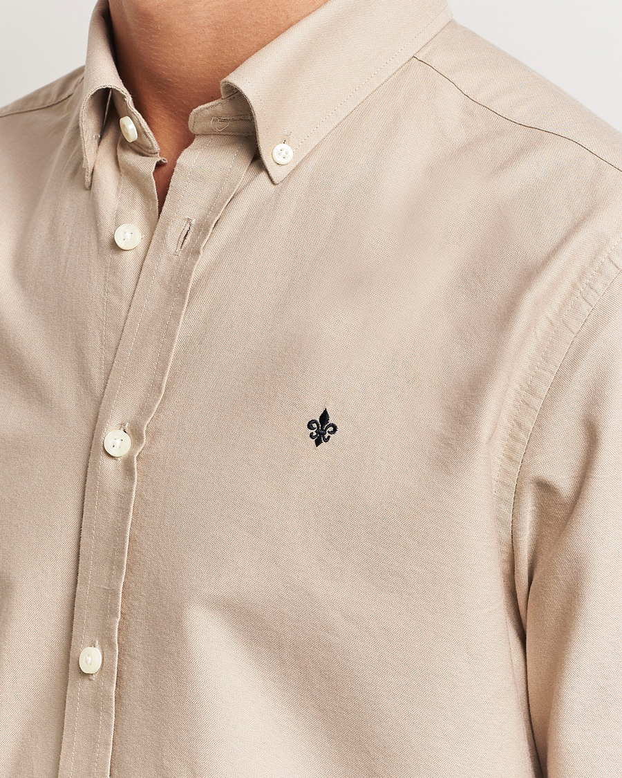 Herre | Skjorter | Morris | Douglas Oxford Shirt Khaki