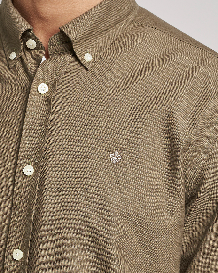 Herre | Skjorter | Morris | Douglas Oxford Shirt Olive