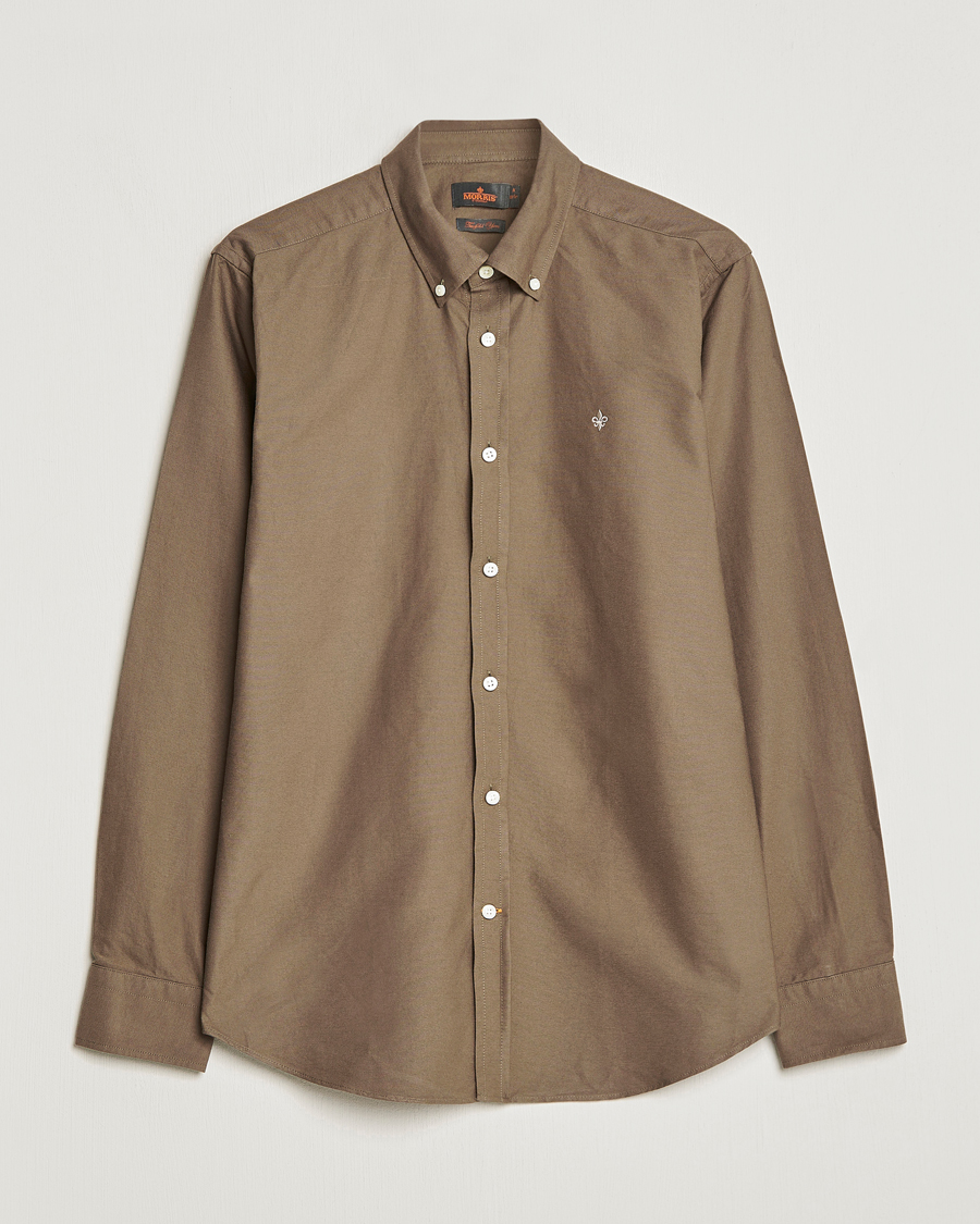 Herre | Skjorter | Morris | Douglas Oxford Shirt Brown
