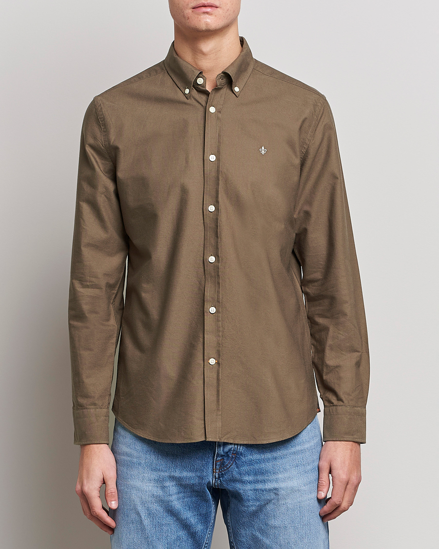 Herre | Skjorter | Morris | Douglas Oxford Shirt Brown