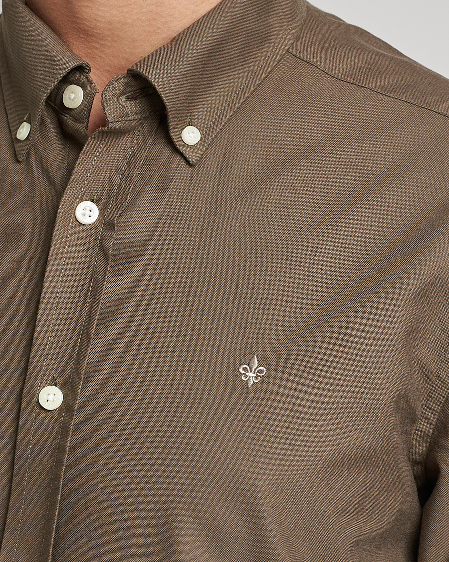 Herre | Skjorter | Morris | Douglas Oxford Shirt Brown