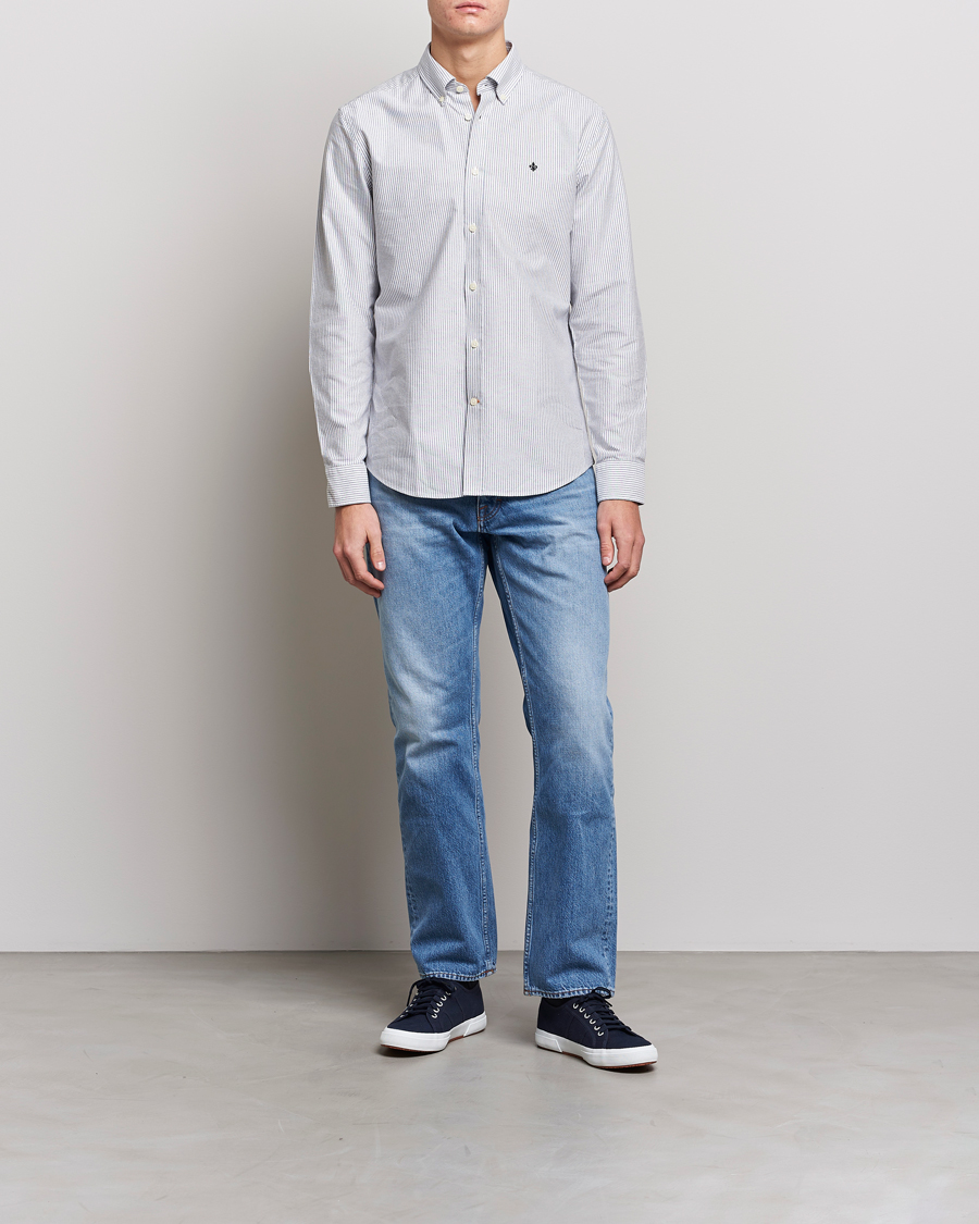 Herre | Tøj | Morris | Douglas Striped Oxford Shirt Blue