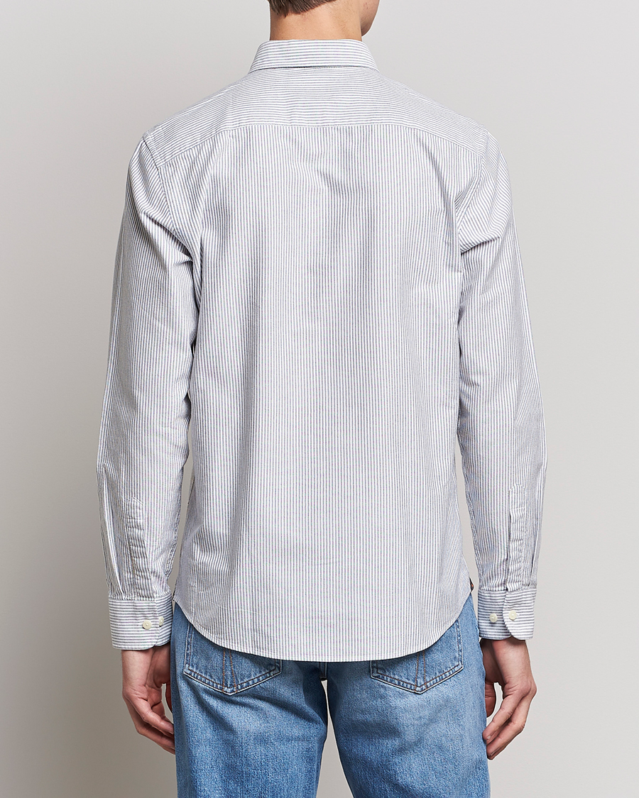 Herre | Skjorter | Morris | Douglas Oxford Striped Shirt Blue