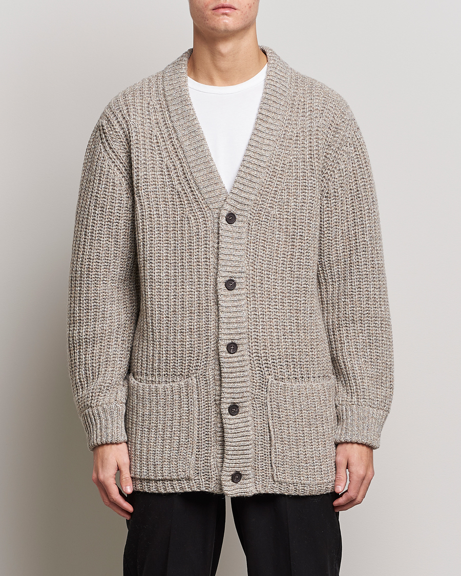 Herre | Trøjer | NN07 | Benzon Knitted Cardigan Stone