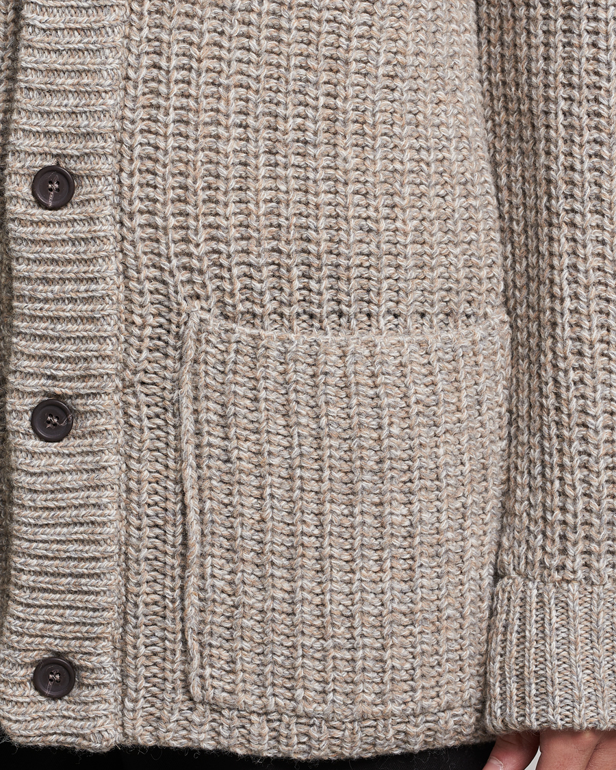 Herre | Trøjer | NN07 | Benzon Knitted Cardigan Stone