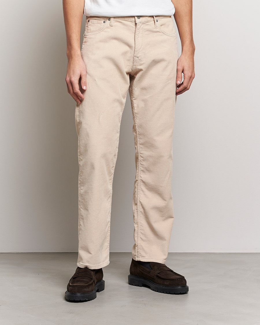 Herre | Fløjlsbukser | NN07 | Sonny Corduroy 5-Pocket Pants Ecru