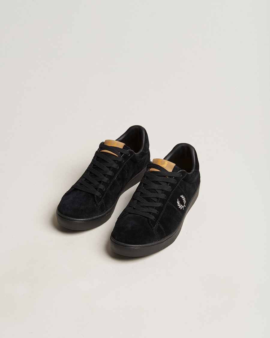 Herre |  | Fred Perry | Spencer Suede Sneaker Black