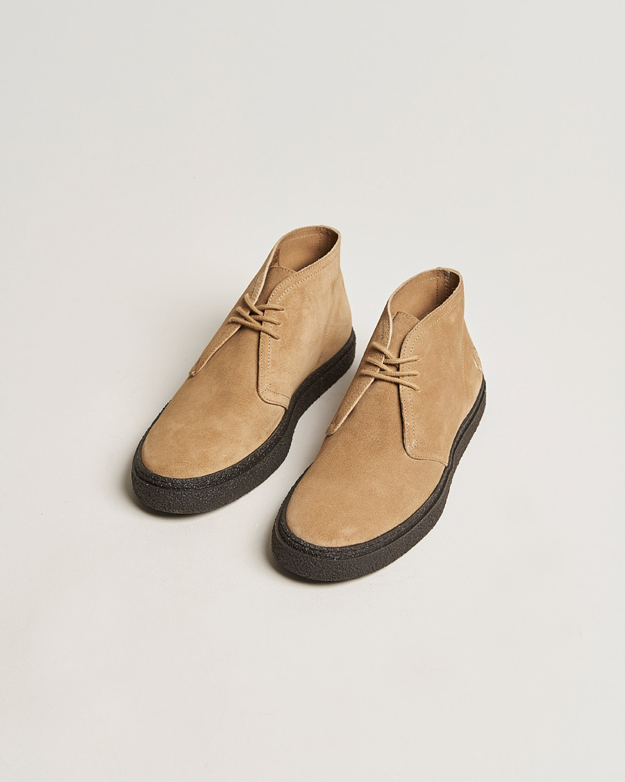 Herre | Chukka boots | Fred Perry | Hawley Suede Boot Warm Stone