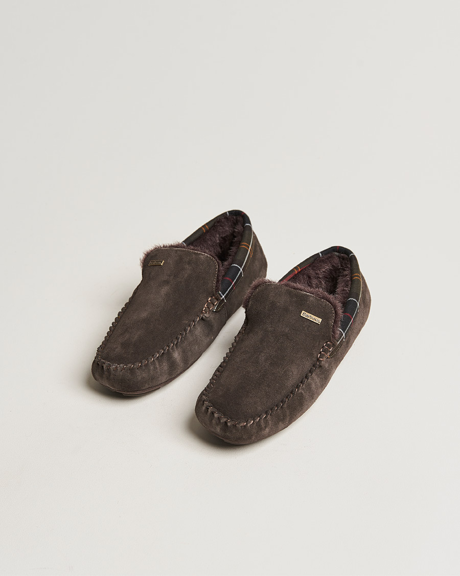 Herre | Barbour Lifestyle Monty Indoor Car Shoe Brown Suede | Barbour Lifestyle | Monty Indoor Car Shoe Brown Suede