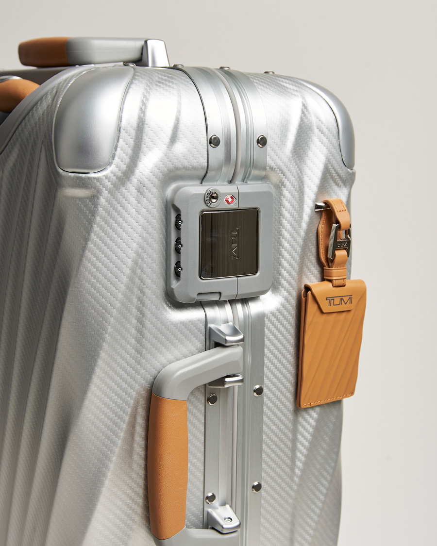Herre | Tasker | TUMI | International Carry-on Aluminum Trolley Texture Silver