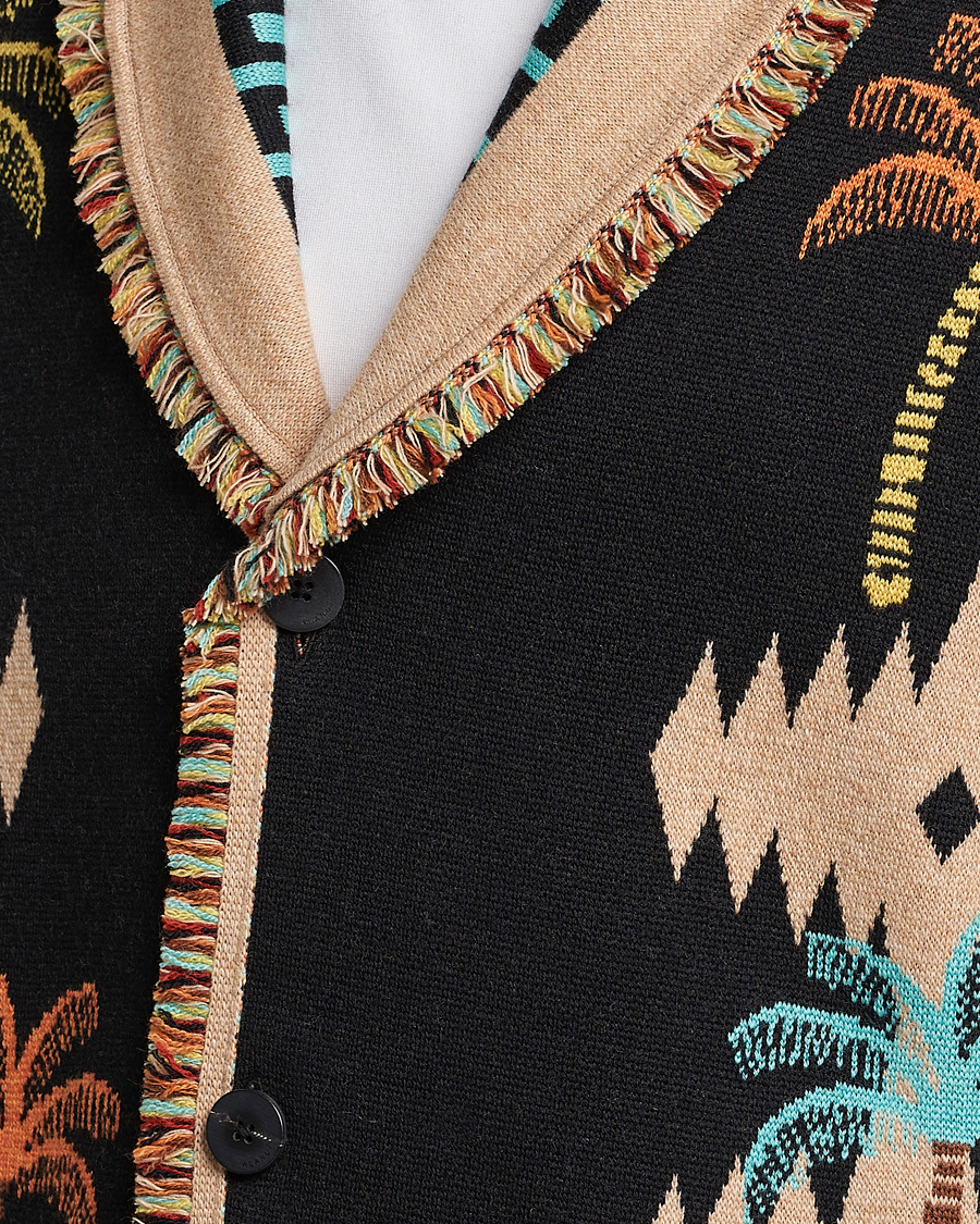 Herre | Trøjer | Alanui | Palm Tree Jacquard Cardigan Multicolor
