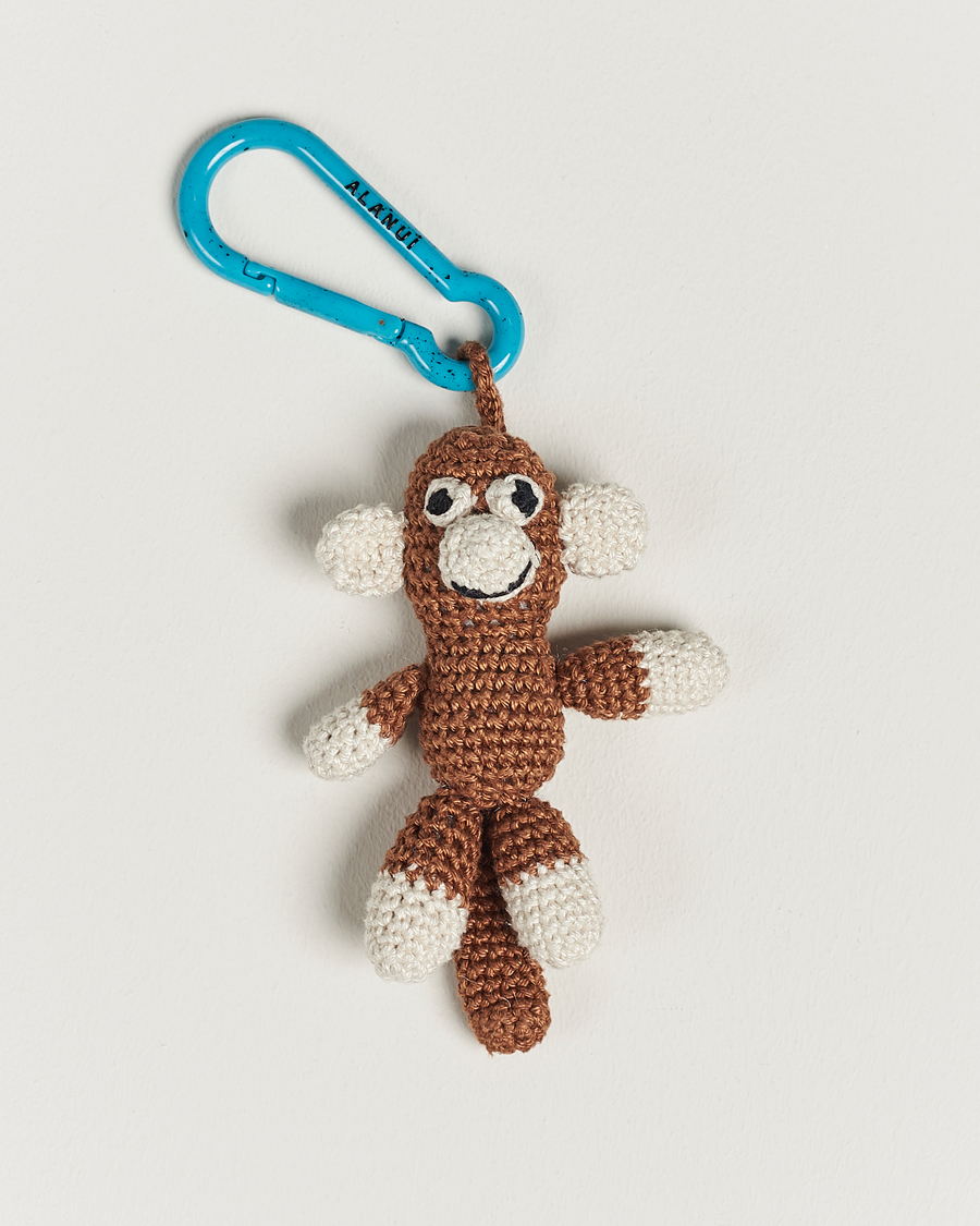Herre | Nøgleringe | Alanui | Handmade Monkey Crochet Key Holder Brown