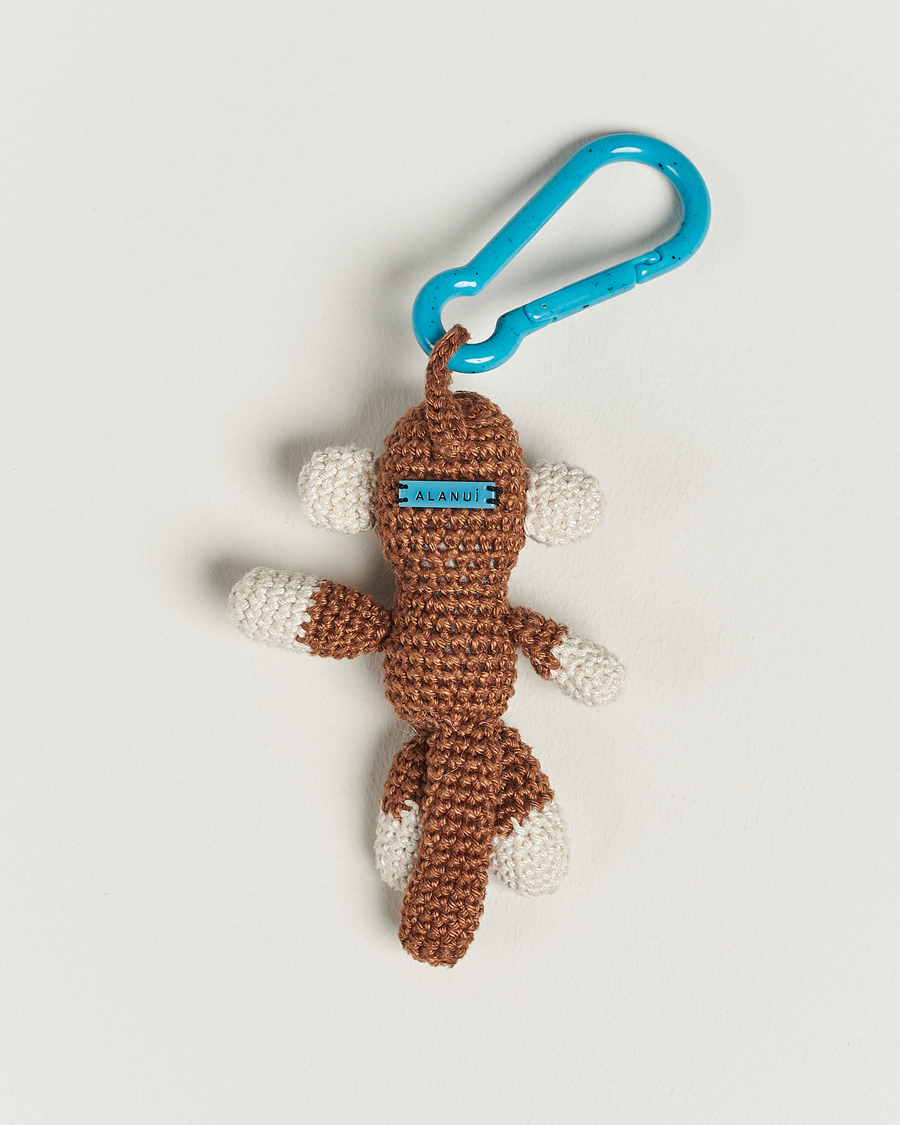 Herre | Nøgleringe | Alanui | Handmade Monkey Crochet Key Holder Brown