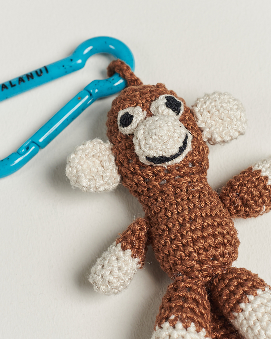 Herre | Nøgleringe | Alanui | Handmade Monkey Crochet Key Holder Brown
