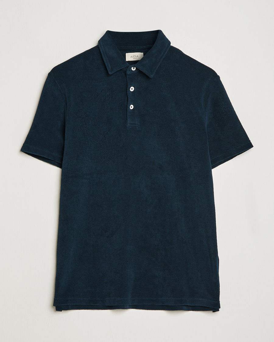 Herre | Polotrøjer | Altea | Short Sleeve Terry Polo Navy