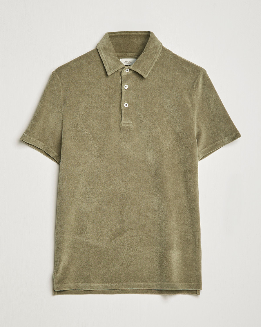Herre | Polotrøjer | Altea | Short Sleeve Terry Polo Olive