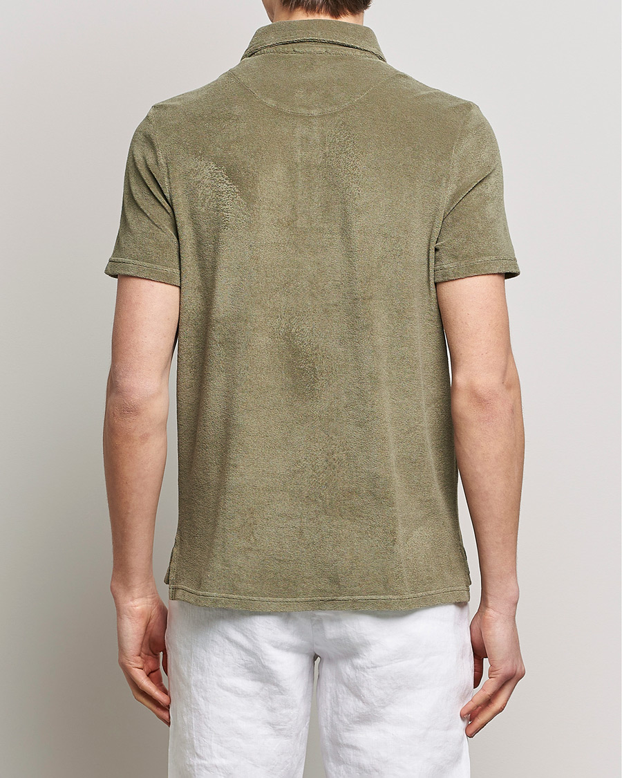 Herre | Polotrøjer | Altea | Short Sleeve Terry Polo Olive