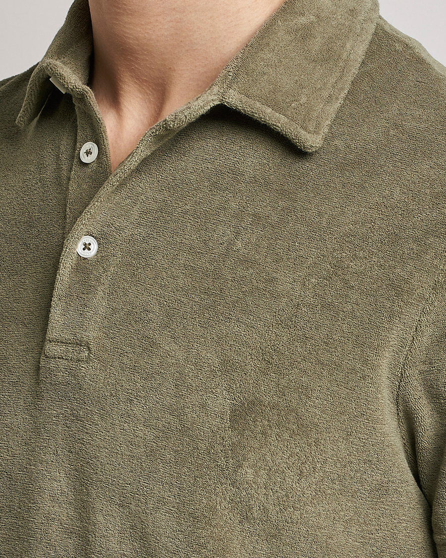 Herre | Polotrøjer | Altea | Short Sleeve Terry Polo Olive