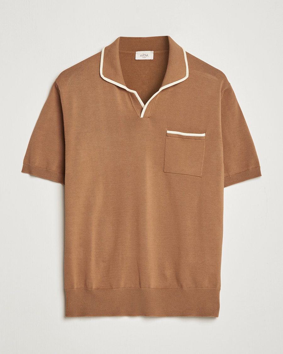 Herre | Polotrøjer | Altea | Short Sleeve Riviera Polo Tobacco