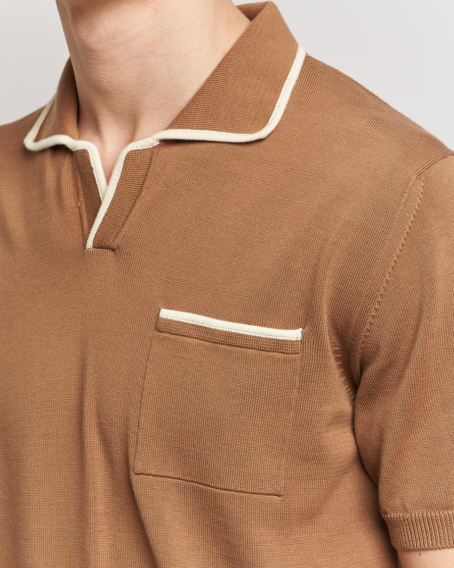 Herre | Polotrøjer | Altea | Short Sleeve Riviera Polo Tobacco