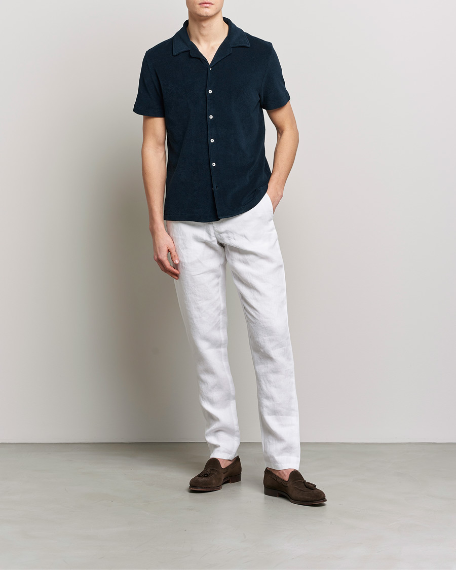 Herre | Skjorter | Altea | Terry Bowling Shirt Navy