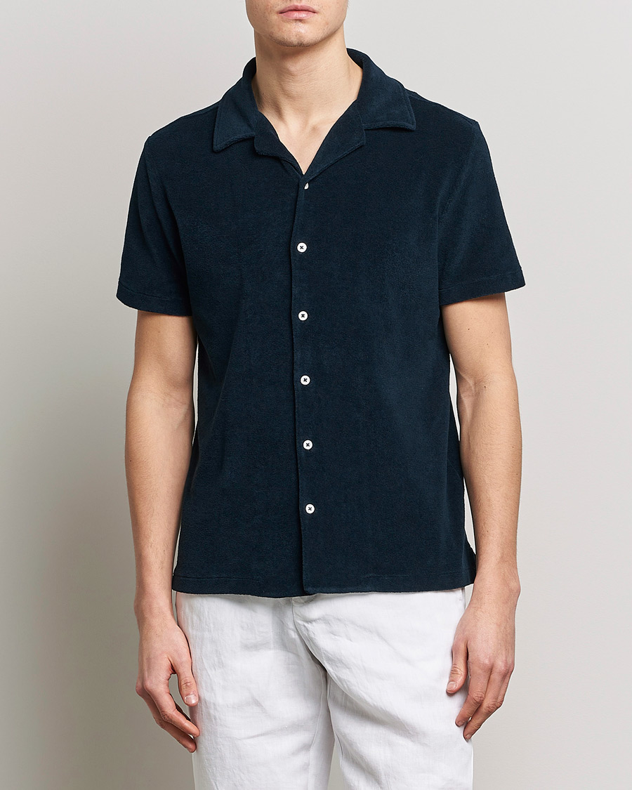 Herre | Skjorter | Altea | Terry Bowling Shirt Navy