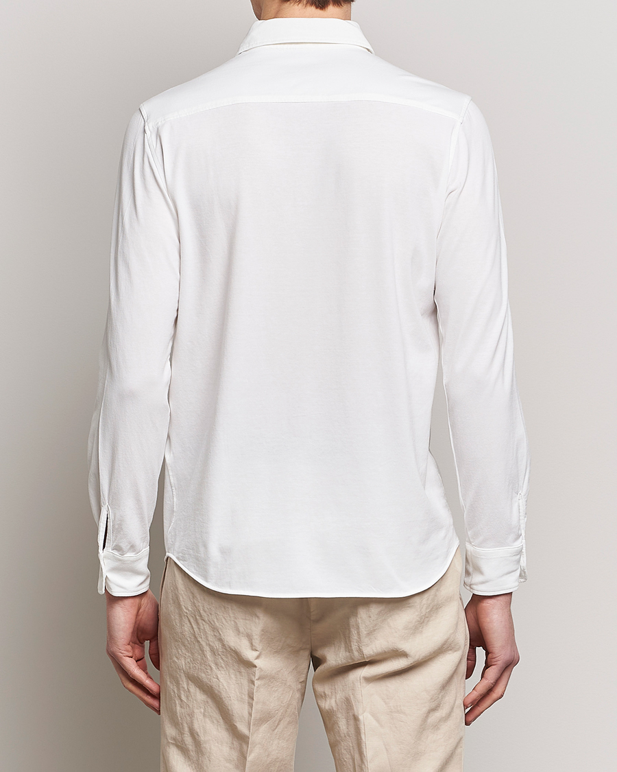 Herre | Skjorter | Altea | Jersey Stretch Shirt White