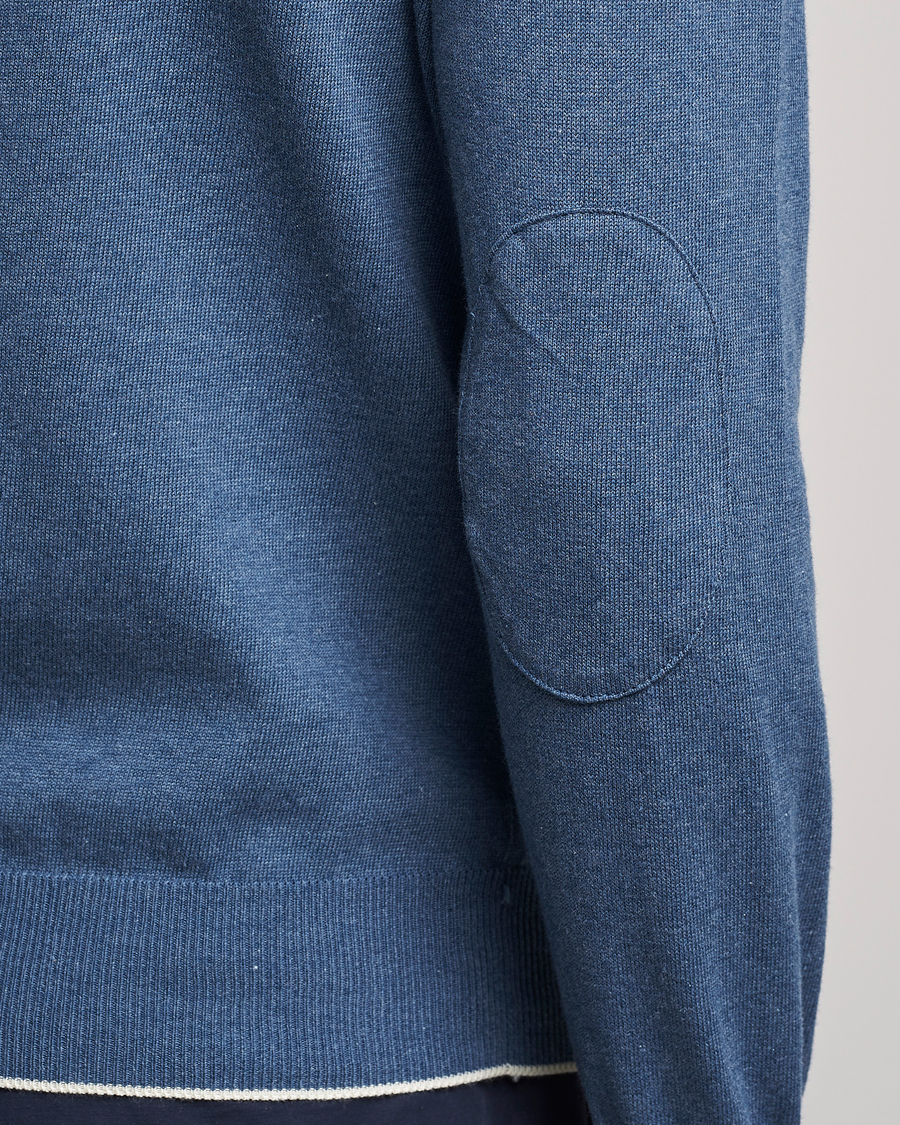 Herre | Trøjer | Altea | Soft Cotton Pullover Blue