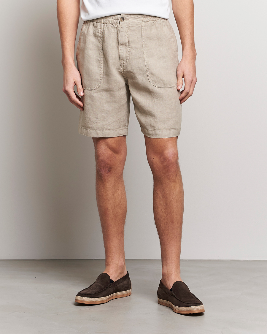 Herre | The linen lifestyle | Altea | Linen Shorts Beige