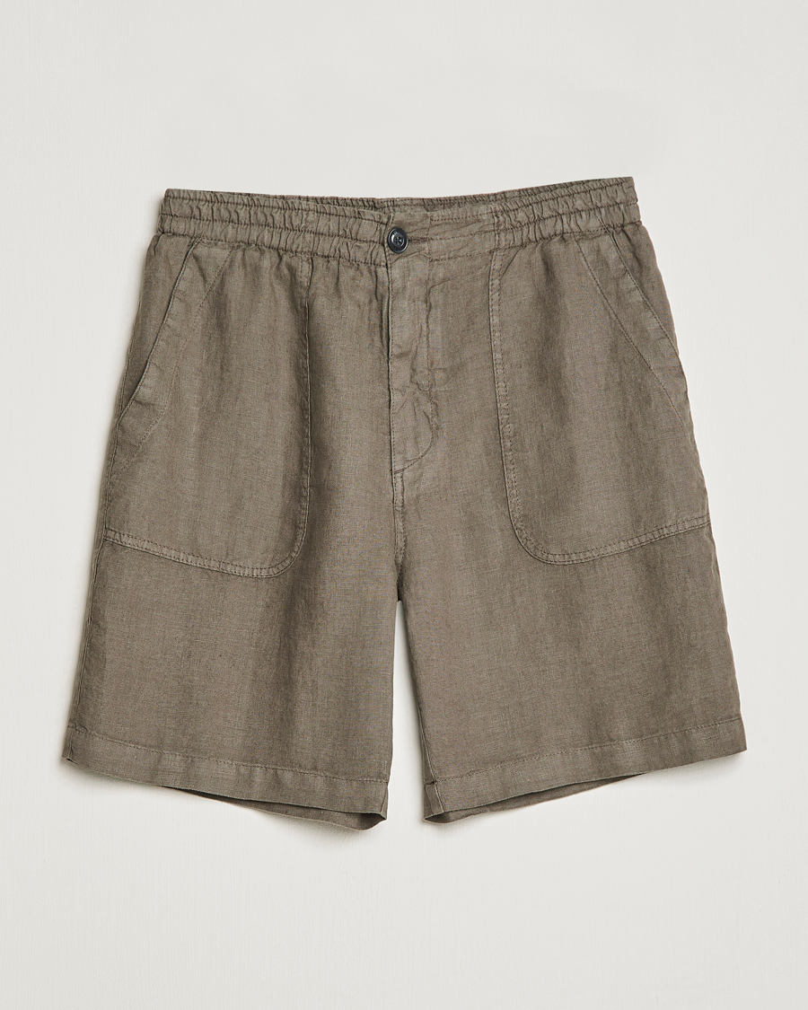 Herre | Shorts | Altea | Linen Shorts Olive