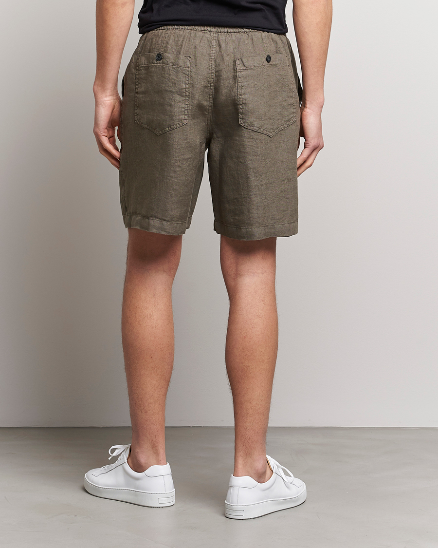 Herre | Shorts | Altea | Linen Shorts Olive