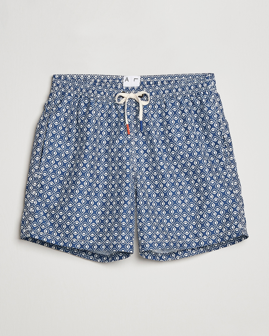 Herre | Badebukser | Altea | Printed Swim Trunks Navy