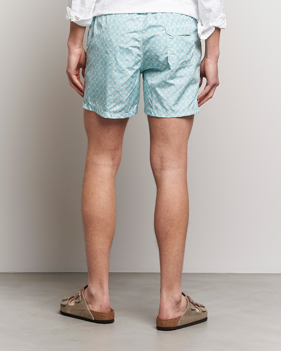 Herre | Badebukser | Altea | Printed Swim Trunks Light Blue