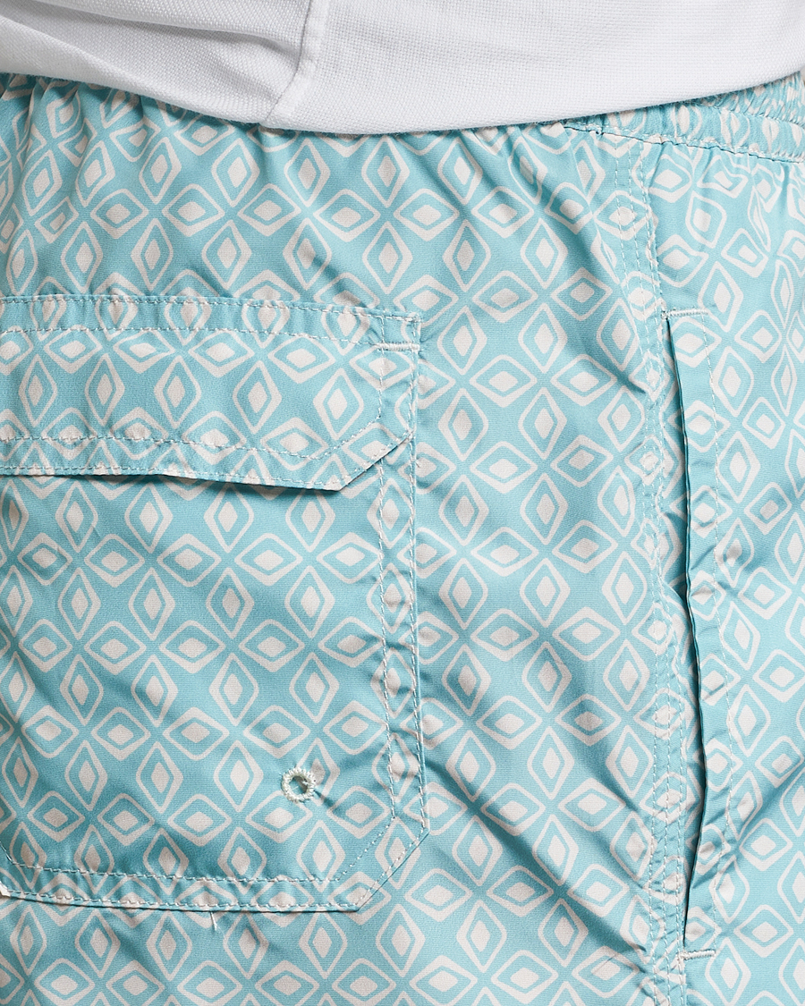 Herre | Badebukser | Altea | Printed Swim Trunks Light Blue