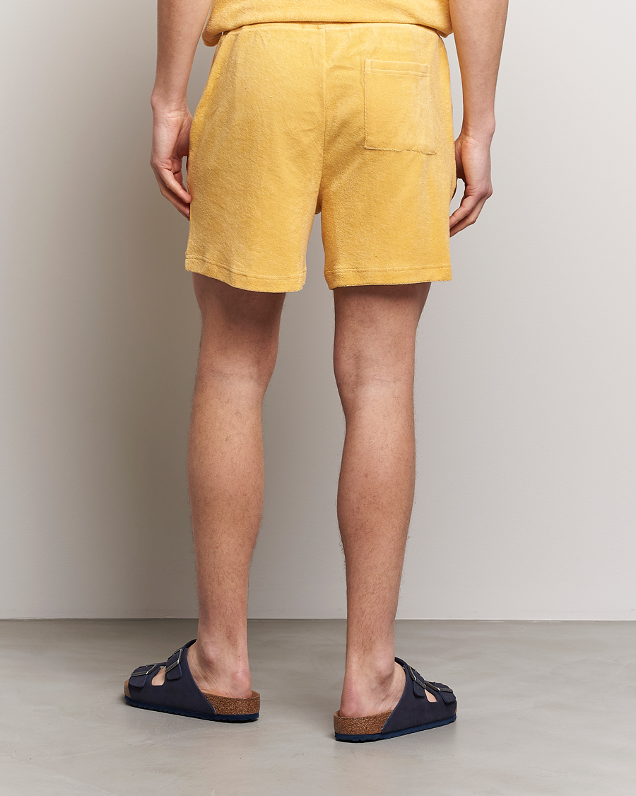 Herre | Shorts | Bread & Boxers | Terry Drawstring Shorts Sahara Sun