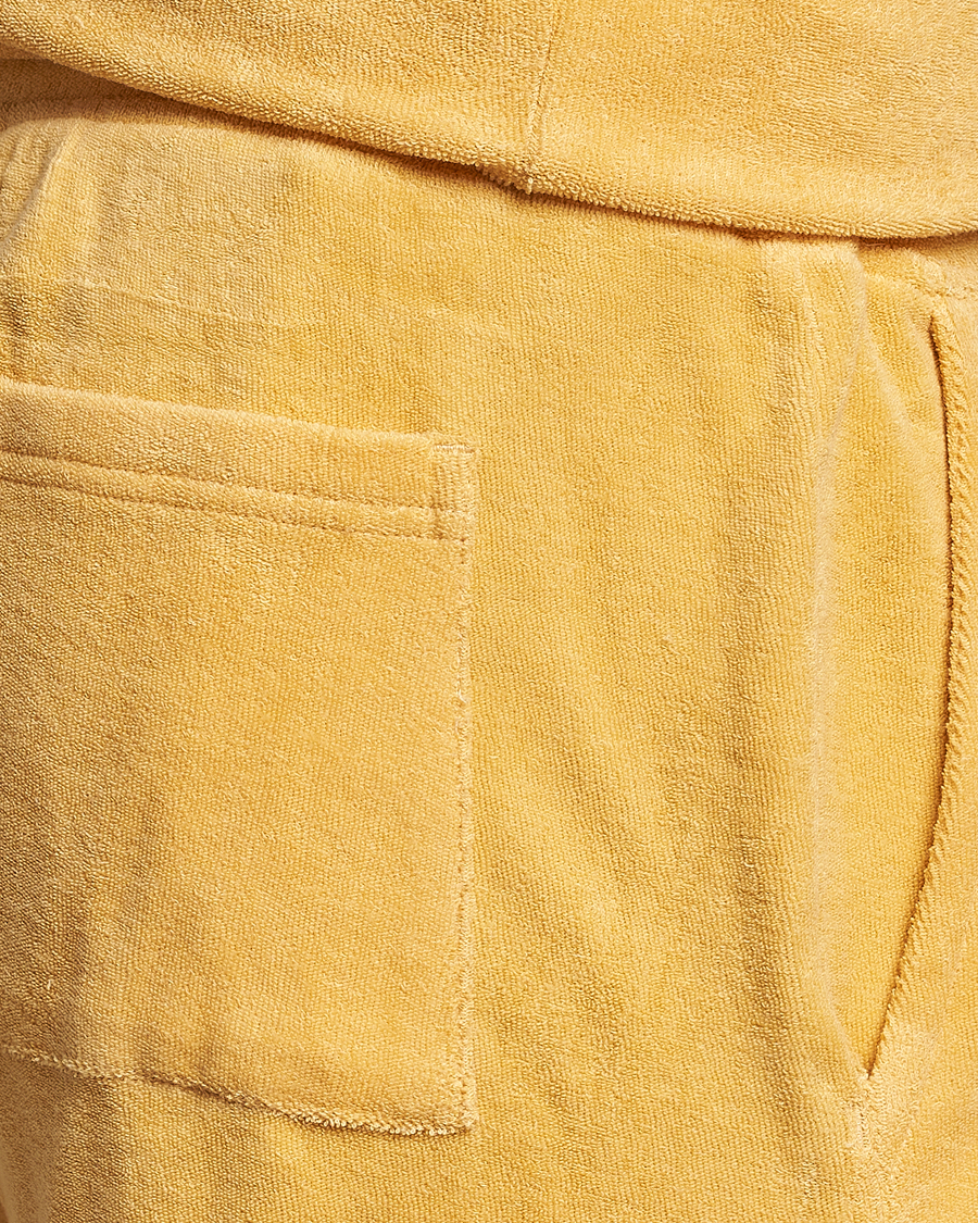 Herre | Shorts | Bread & Boxers | Terry Drawstring Shorts Sahara Sun