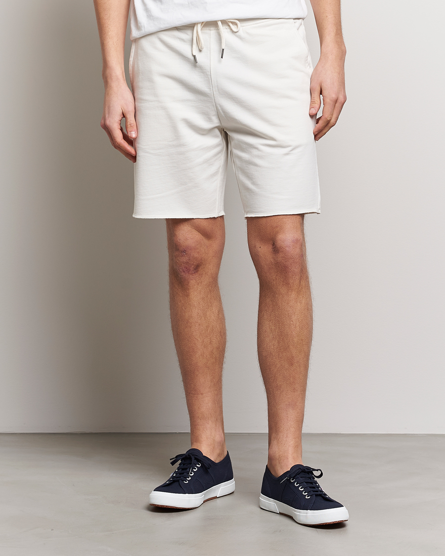 Herre | Shorts | Bread & Boxers | Loungewear Sweatshorts Ivory