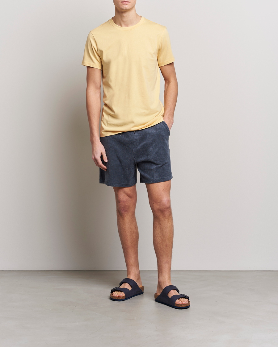 Herre | T-Shirts | Bread & Boxers | Heavy Cotton Crew Neck Tee Sahara Sun