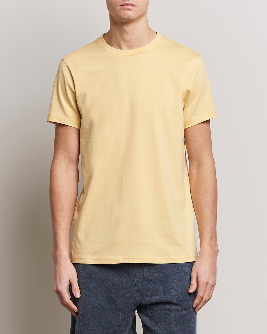Herre | T-Shirts | Bread & Boxers | Heavy Cotton Crew Neck Tee Sahara Sun
