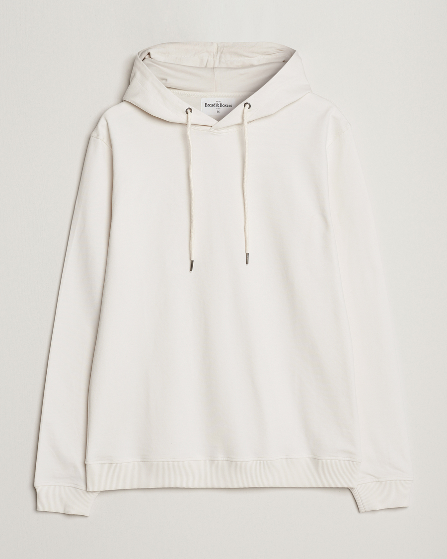 Herre | Trøjer | Bread & Boxers | Loungwear Hoodie Ivory
