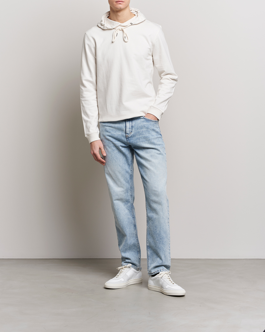 Herre | Trøjer | Bread & Boxers | Loungwear Hoodie Ivory