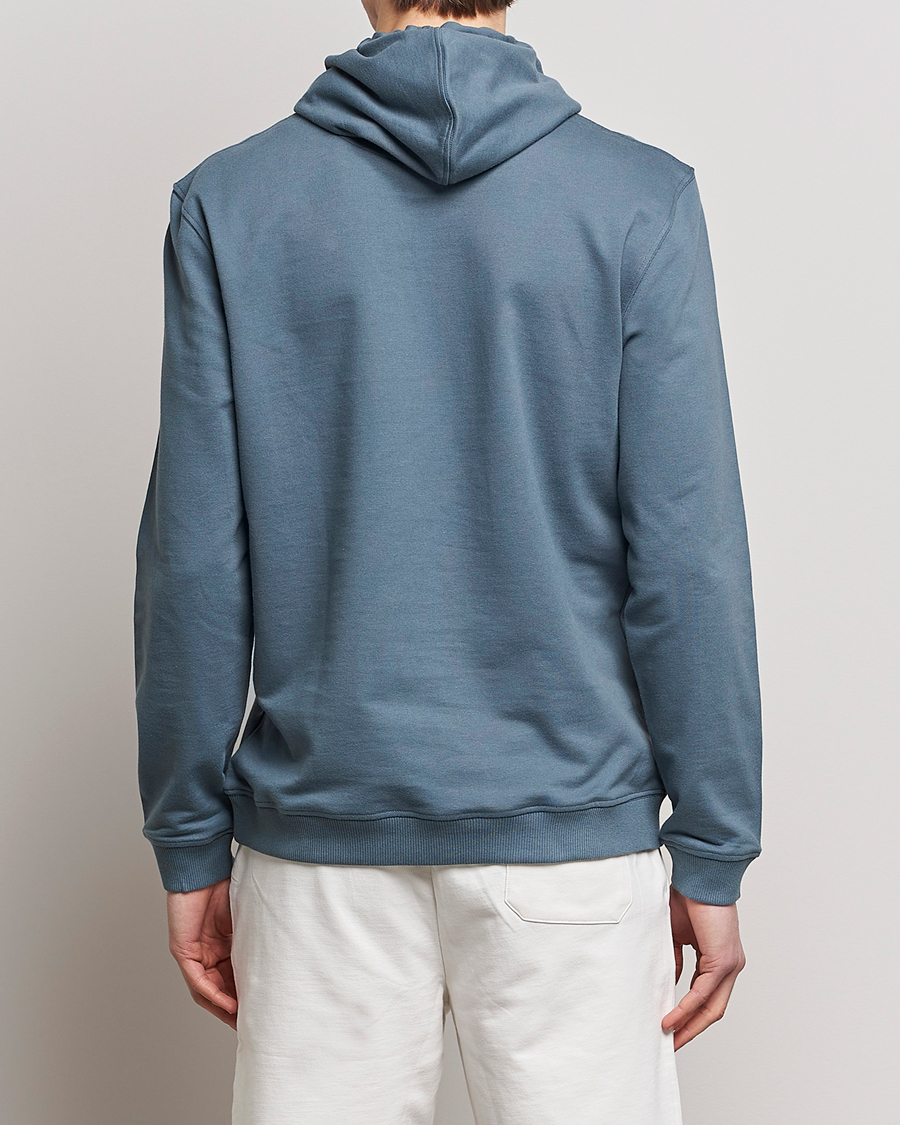 Herre | Trøjer | Bread & Boxers | Loungwear Hoodie Smoky Blue