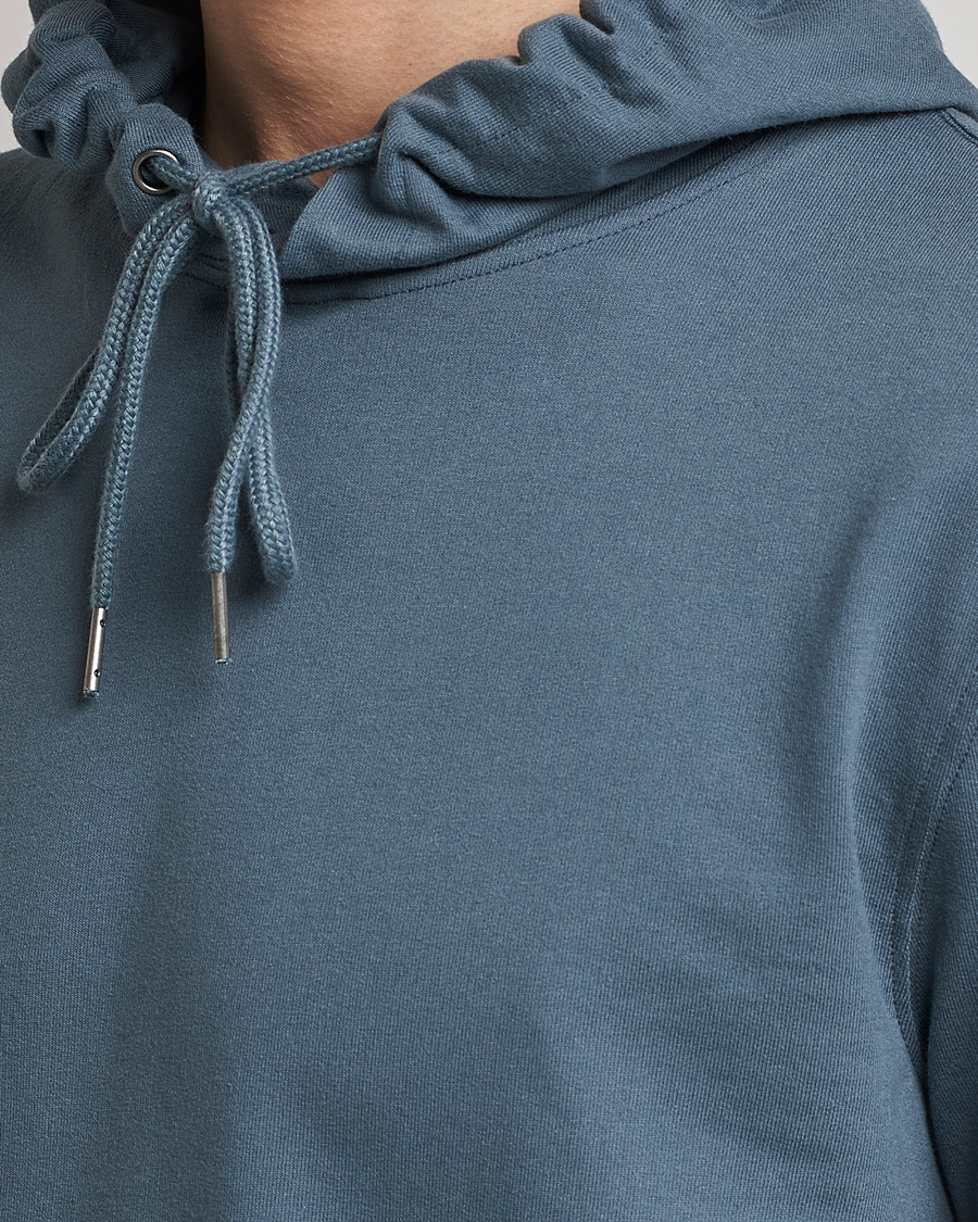 Herre | Trøjer | Bread & Boxers | Loungwear Hoodie Smoky Blue