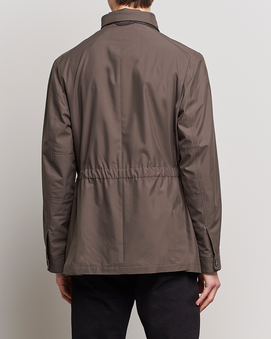 Herre | Jakker | Brioni | Performa Silk Field Jacket Olive